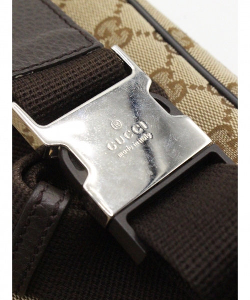 GUCCI（グッチ）GUCCI (グッチ) ウエストバッグ ベージュ サイズ:- 449174 486628の古着・服飾アイテム