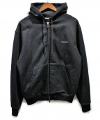 BALENCIAGAバレンシアガ）の古着「19SS フロントロゴパーカー」｜ブラック