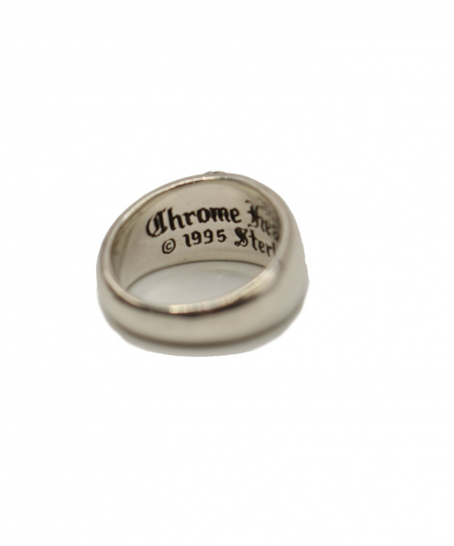 CHROME HEARTS（クロムハーツ）CHROME HEARTS (クロムハーツ) HEART IN BAND RING サイズ:22号の古着・服飾アイテム