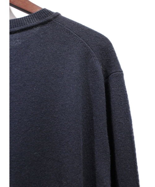 FENDI（フェンディ）FENDI (フェンディ) 18AW ワッペンカシミヤニット ネイビー サイズ:54の古着・服飾アイテム