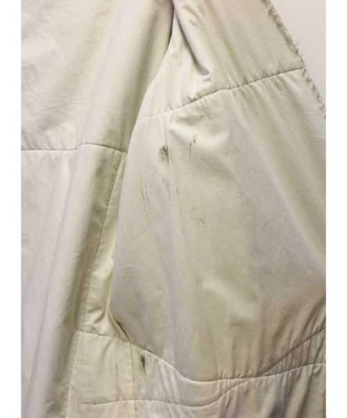 Maison Margiela（メゾンマルジェラ）Maison Margiela (メゾンマルジェラ) パッチワークウールブレンドコート グレー サイズ:46の古着・服飾アイテム