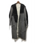 Maison Margiela（メゾンマルジェラ）の古着「パッチワークウールブレンドコート」｜グレー