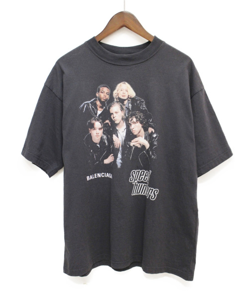 BALENCIAGA（バレンシアガ）BALENCIAGA (バレンシアガ) SPEEDHUNTER Tシャツ グレー サイズ:XSの古着・服飾アイテム