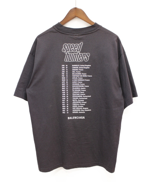 BALENCIAGA（バレンシアガ）BALENCIAGA (バレンシアガ) SPEEDHUNTER Tシャツ グレー サイズ:XSの古着・服飾アイテム