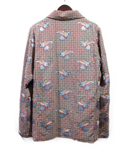 LOEWE（ロエベ）LOEWE (ロエベ) ダンボジャケット ホワイト×ブラック×レッド サイズ:46の古着・服飾アイテム