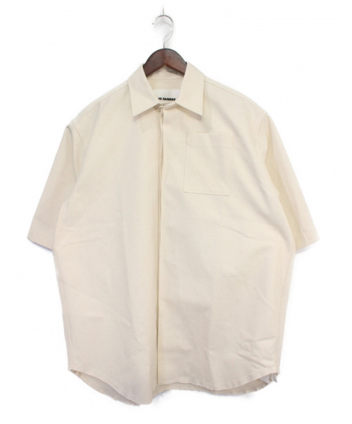JIL SANDER（ジルサンダー）JIL SANDER (ジルサンダー) オーバーサイズシャツ ベージュ サイズ:SIZE 39 未使用品の古着・服飾アイテム