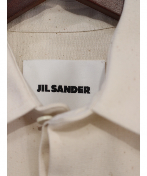 JIL SANDER（ジルサンダー）JIL SANDER (ジルサンダー) オーバーサイズシャツ ベージュ サイズ:SIZE 39 未使用品の古着・服飾アイテム