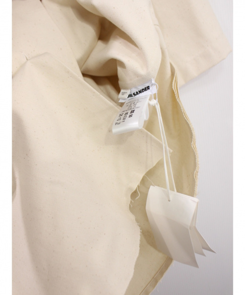 JIL SANDER（ジルサンダー）JIL SANDER (ジルサンダー) オーバーサイズシャツ ベージュ サイズ:SIZE 39 未使用品の古着・服飾アイテム