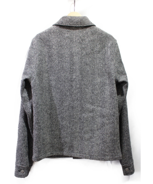Maison Margiela（メゾンマルジェラ）Maison Margiela (メゾンマルジェラ) 19AW ツイードジャケット  グレー サイズ:44の古着・服飾アイテム