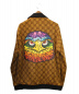 GUCCI（グッチ）の古着「イーグルプリントトラックジャケット」｜ブラウン×ブラック