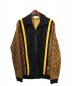 GUCCI (グッチ) イーグルプリントトラックジャケット ブラウン×ブラック サイズ:S：89800円