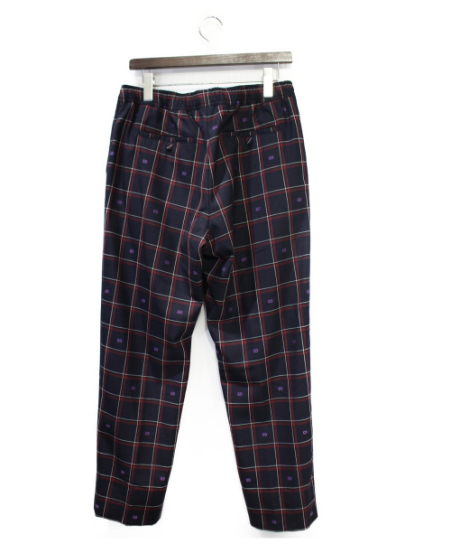 GUCCI（グッチ）GUCCI (グッチ) チェックGGイージーパンツ ブラック サイズ:46の古着・服飾アイテム