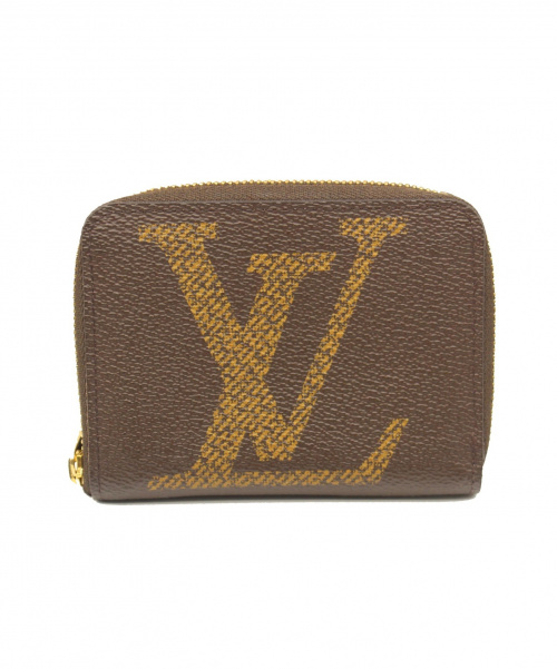 LOUIS VUITTON（ルイ ヴィトン）LOUIS VUITTON (ルイヴィトン) ジッピーコインパース ジャイアントモノグラム ブラウン サイズ:-の古着・服飾アイテム