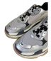 BALENCIAGA (バレンシアガ) TRIPLE S グレー×シルバー サイズ:44：49800円