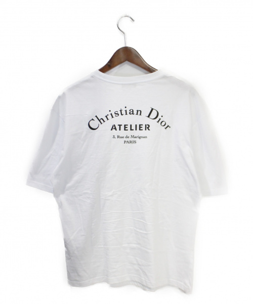 Dior（ディオール）DIOR (ディオール) アトリエTシャツ ホワイト サイズ:Ｍの古着・服飾アイテム