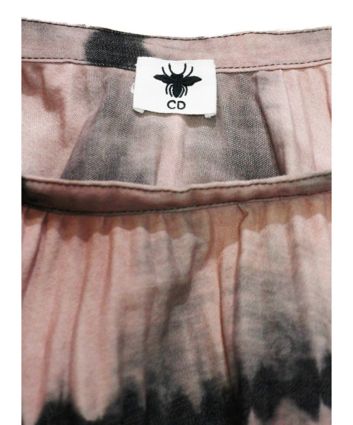 Christian Dior（クリスチャン ディオール）Christian Dior (クリスチャンディオール) 20SS Tie & Dior スカート ピンク サイズ:38の古着・服飾アイテム