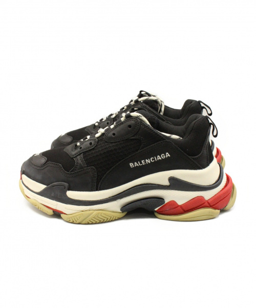 BALENCIAGA（バレンシアガ）BALENCIAGA (バレンシアガ) TRIPLE S ブラック サイズ:41の古着・服飾アイテム