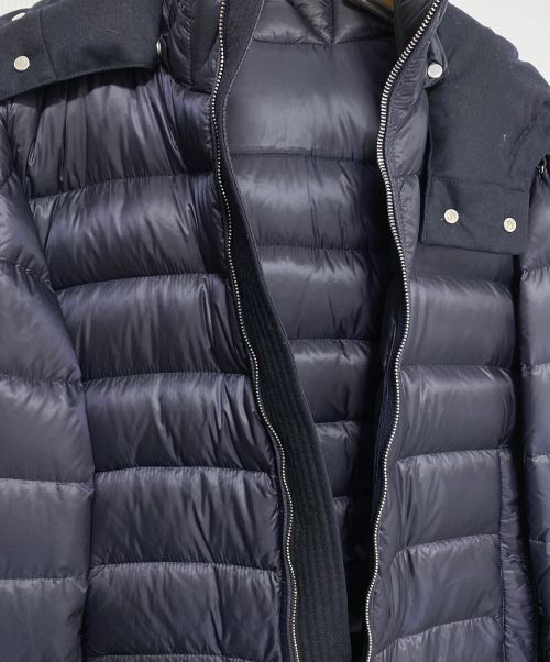 MONCLER（モンクレール）MONCLER (モンクレール) RIOMダウンジャケット ネイビー サイズ:3の古着・服飾アイテム