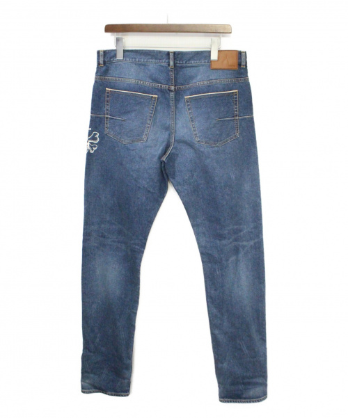 Christian Dior（クリスチャン ディオール）Christian Dior (クリスチャンディオール) DIOR AND SHAWN スリムフィットジーンズ  インディゴ サイズ:W33の古着・服飾アイテム