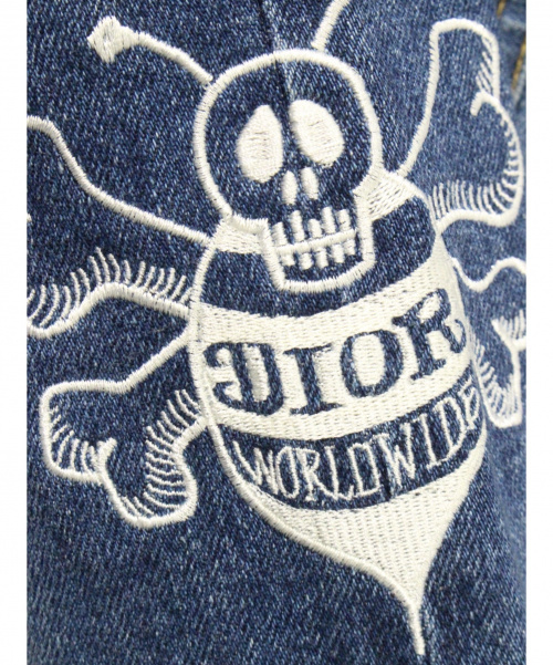 Christian Dior（クリスチャン ディオール）Christian Dior (クリスチャンディオール) DIOR AND SHAWN スリムフィットジーンズ  インディゴ サイズ:W33の古着・服飾アイテム