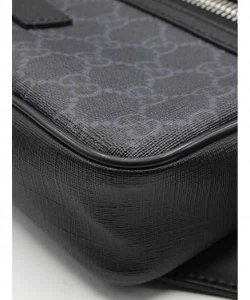GUCCI（グッチ）GUCCI (グッチ) GGスプリームウエストバッグ ブラック サイズ:-の古着・服飾アイテム
