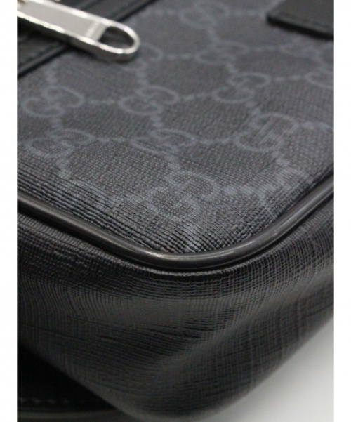 GUCCI（グッチ）GUCCI (グッチ) GGスプリームウエストバッグ ブラック サイズ:-の古着・服飾アイテム