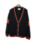 GUCCI（グッチ）の古着「オーバーサイズケーブルニットカーディガン」｜ブラック
