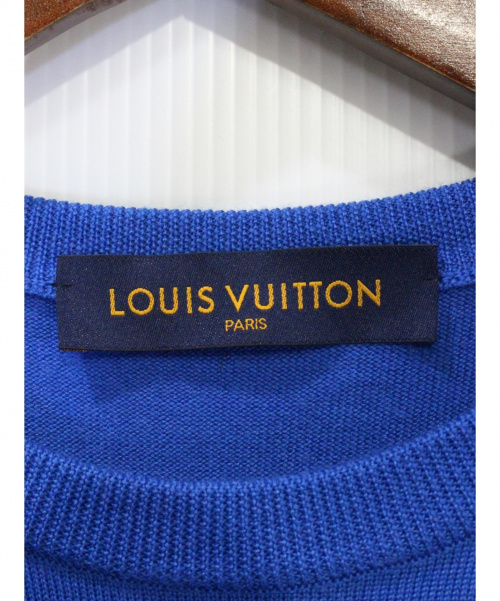 LOUIS VUITTON（ルイ ヴィトン）LOUIS VUITTON (ルイヴィトン) 20AW Cloud Jacquard Tee ブルー サイズ:XSの古着・服飾アイテム