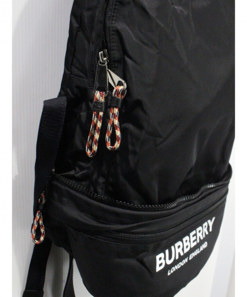 BURBERRY（バーバリー）BURBERRY (バーバリー) 2wayコンバーチブル バムバッグ ブラック サイズ:-の古着・服飾アイテム