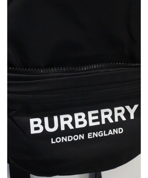 BURBERRY（バーバリー）BURBERRY (バーバリー) 2wayコンバーチブル バムバッグ ブラック サイズ:-の古着・服飾アイテム