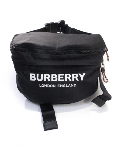 BURBERRY（バーバリー）BURBERRY (バーバリー) 2wayコンバーチブル バムバッグ ブラック サイズ:-の古着・服飾アイテム