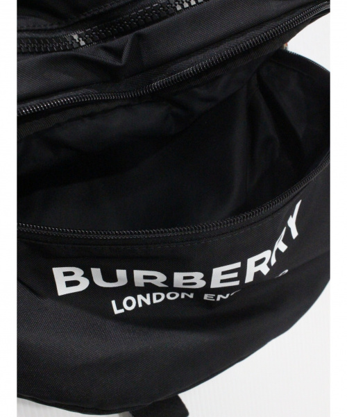 BURBERRY（バーバリー）BURBERRY (バーバリー) 2wayコンバーチブル バムバッグ ブラック サイズ:-の古着・服飾アイテム