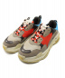 BALENCIAGA（バレンシアガ）の古着「TRIPLE S」｜グレー×レッド×スカイブルー