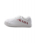 PRADA (プラダ) ロゴスニーカー ホワイト サイズ:7：32800円