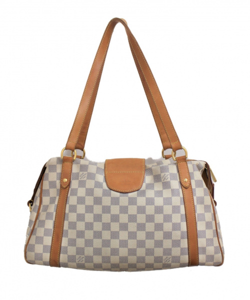 LOUIS VUITTON（ルイ ヴィトン）LOUIS VUITTON (ルイ ヴィトン) ストレーザPM ホワイト サイズ:PM ダミエ・アズール N42220 TR0132の古着・服飾アイテム