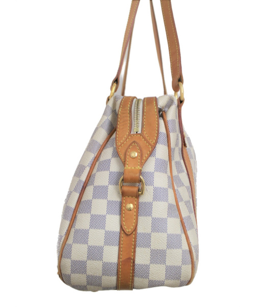 LOUIS VUITTON（ルイ ヴィトン）LOUIS VUITTON (ルイ ヴィトン) ストレーザPM ホワイト サイズ:PM ダミエ・アズール N42220 TR0132の古着・服飾アイテム