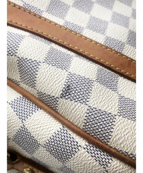 LOUIS VUITTON（ルイ ヴィトン）LOUIS VUITTON (ルイ ヴィトン) ストレーザPM ホワイト サイズ:PM ダミエ・アズール N42220 TR0132の古着・服飾アイテム