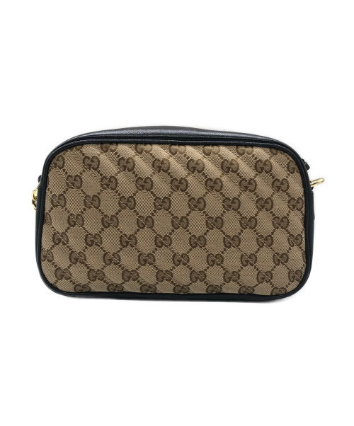 GUCCI（グッチ）GUCCI (グッチ) GGマーモントスモールショルダーバッグ ベージュ サイズ:- 447632 213317の古着・服飾アイテム
