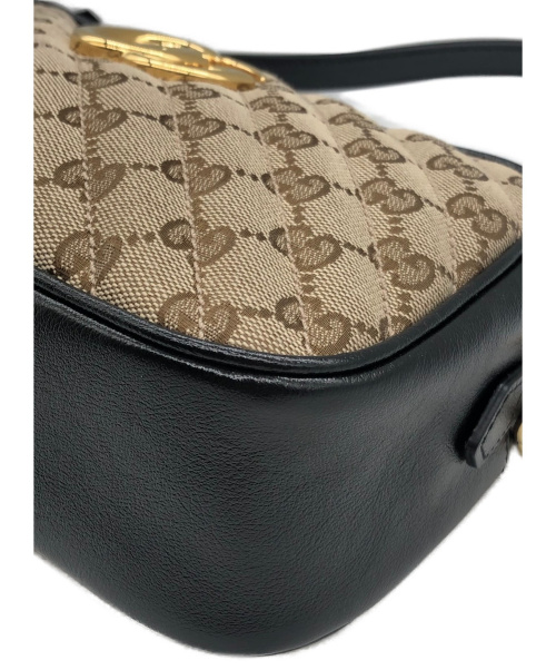 GUCCI（グッチ）GUCCI (グッチ) GGマーモントスモールショルダーバッグ ベージュ サイズ:- 447632 213317の古着・服飾アイテム