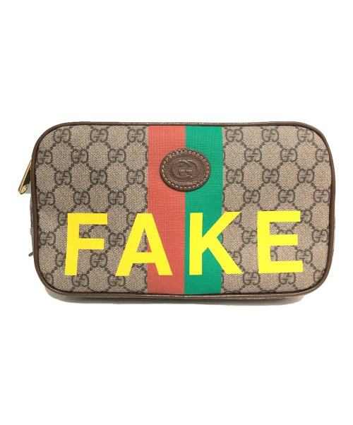 GUCCI（グッチ）GUCCI (グッチ) クロスボディバッグ ベージュ サイズ:-の古着・服飾アイテム