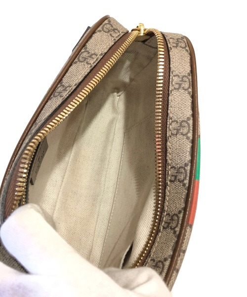 GUCCI（グッチ）GUCCI (グッチ) クロスボディバッグ ベージュ サイズ:-の古着・服飾アイテム