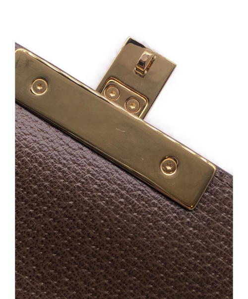 GUCCI（グッチ）GUCCI (グッチ) パドロックチェーンショルダーバッグ ベージュ サイズ:- 409487-562600の古着・服飾アイテム