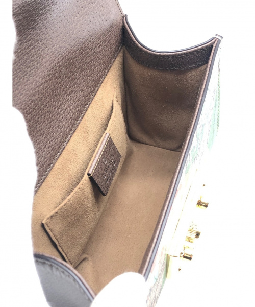 GUCCI（グッチ）GUCCI (グッチ) パドロックチェーンショルダーバッグ ベージュ サイズ:- 409487-562600の古着・服飾アイテム