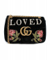 GUCCI（グッチ）の古着「GGマーモント チェーンショルダーバッグ」｜ブラック