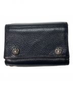 CHROME HEARTSクロムハーツ）の古着「3FOLD WALLET」｜ブラック