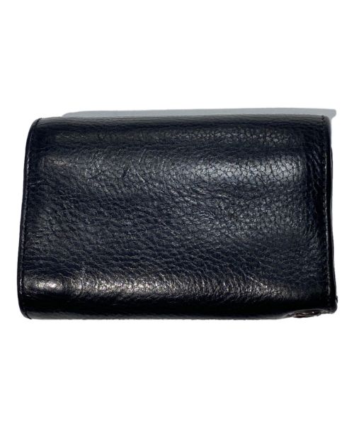 CHROME HEARTS（クロムハーツ）CHROME HEARTS (クロムハーツ) 3FOLD WALLET ブラックの古着・服飾アイテム