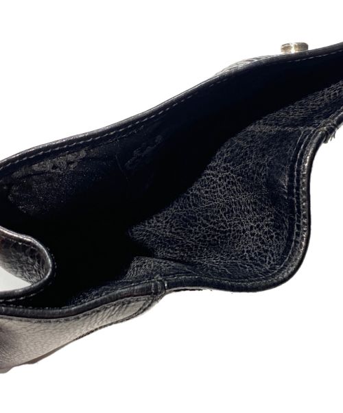 CHROME HEARTS（クロムハーツ）CHROME HEARTS (クロムハーツ) 3FOLD WALLET ブラックの古着・服飾アイテム