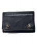 CHROME HEARTS（クロムハーツ）の古着「3FOLD WALLET」｜ブラック