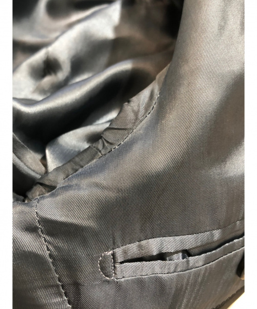 PRADA（プラダ）PRADA (プラダ) 切替テーラードジャケット グレー サイズ:44の古着・服飾アイテム