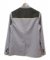 PRADA (プラダ) 切替テーラードジャケット グレー サイズ:44：39800円